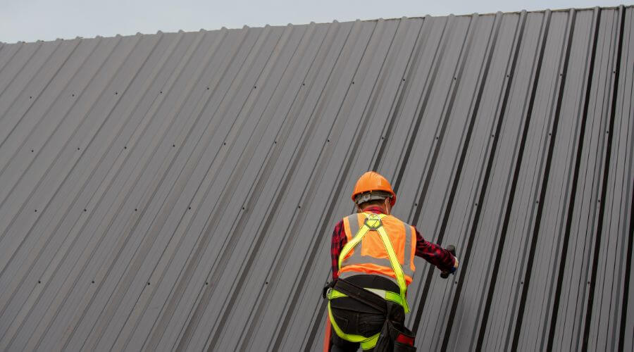 Professional metal roof installation services in Birch Run, MI